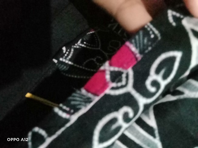 Batik Couple Keluarga Sania Ruffle Ori Ndoro Jowi Dnt Kenari Hitam Maroon Terlaris Garansi Shopee