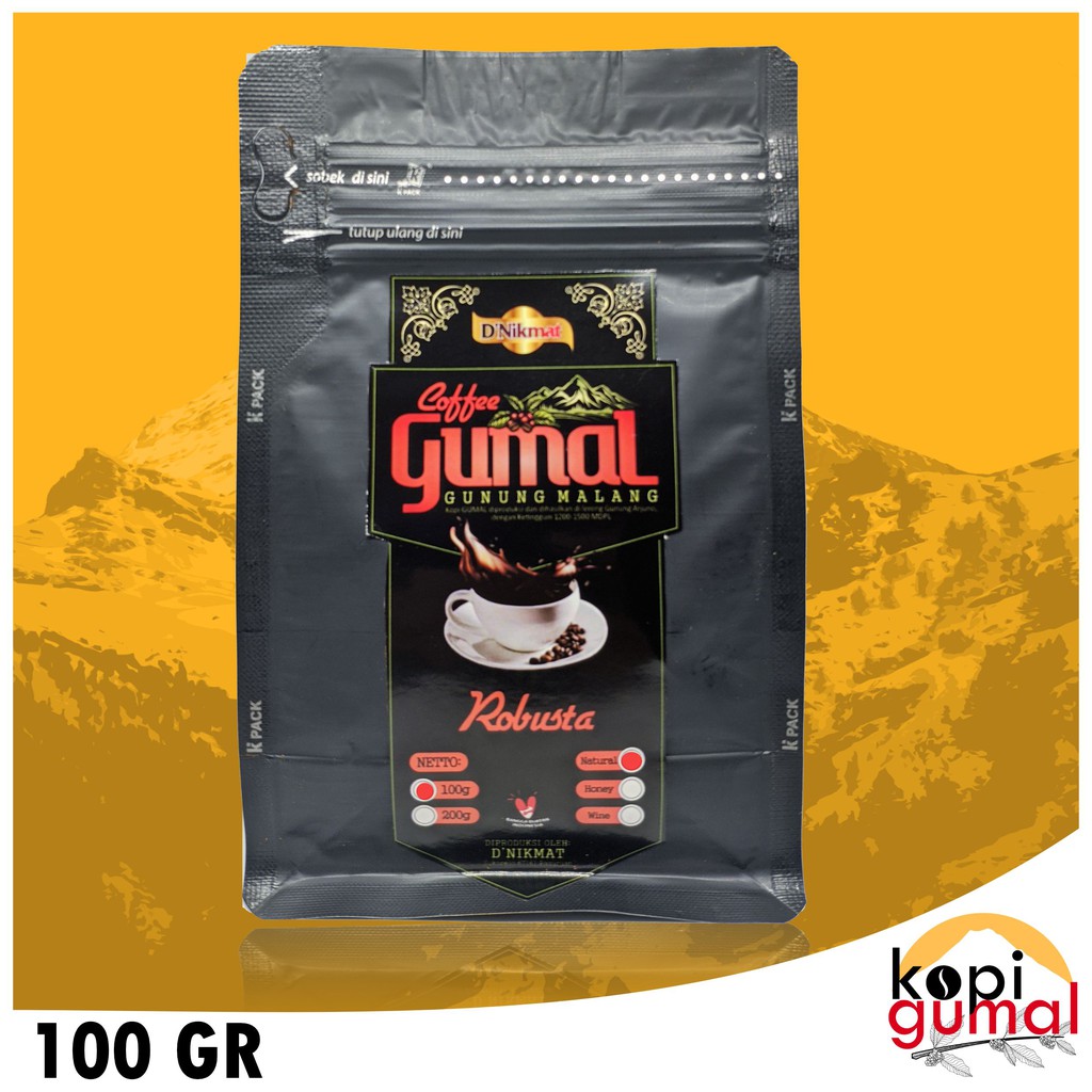 

Kopi Robusta 100 Gram