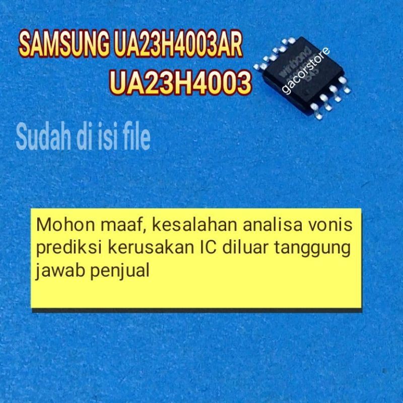 IC eprom memory tv Samsung UA23H4003AR