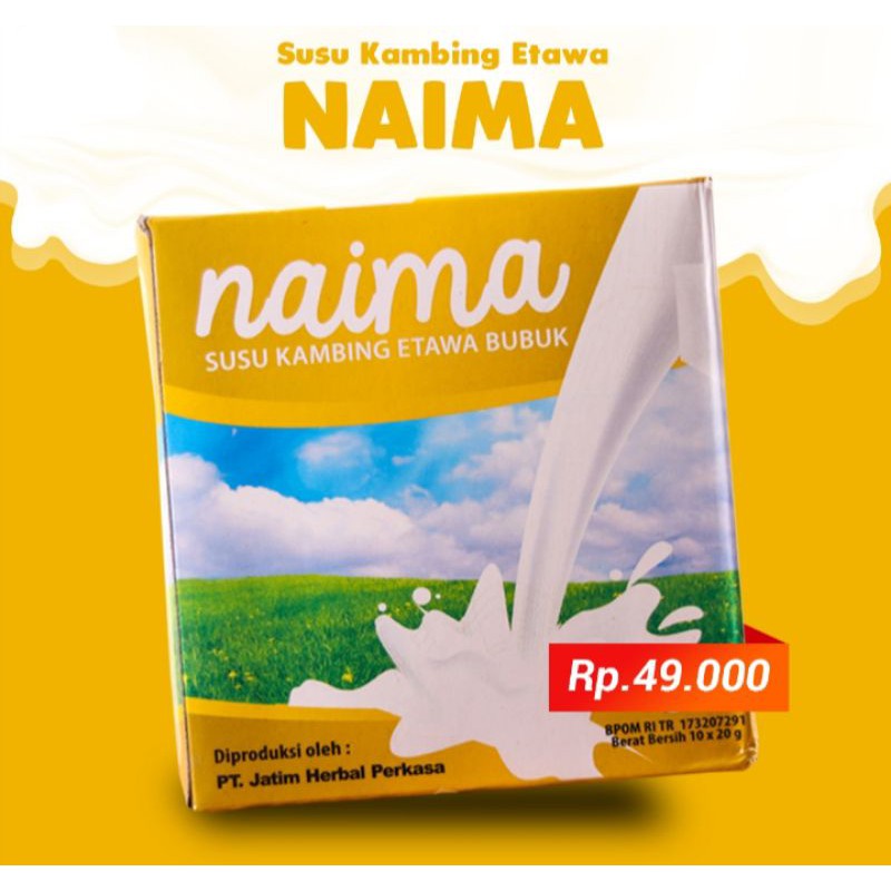 

Naima susu kambing