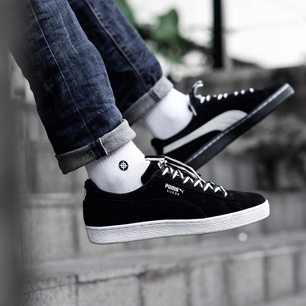 SEPATU PUMA SUEDE OTHERSIDE BLACK SNEAKERS PRIA WANITA ORIGINAL/SEPATU SNEAKERS PUMA SUEDE/SNEAKERS