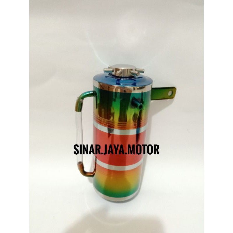 botol air radiator oli samping oslam ninja r. ninja rr. njnja ss Pelangi