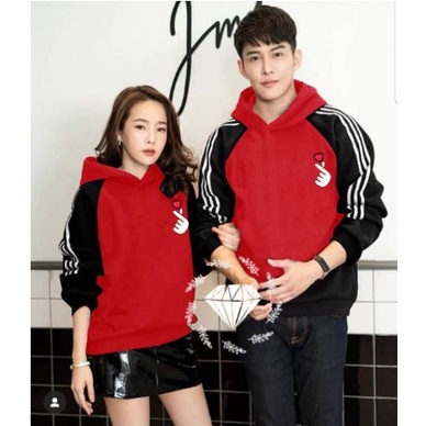 CP Fara Hoodie Baju Couple Training Hoodie Setelan Training Olahraga Casual Pasangan Pria Wanita