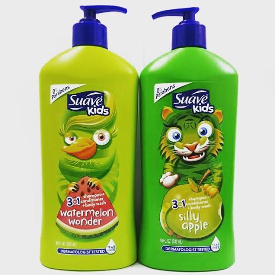 Suave Kids 3 in 1 Shampoo, Conditioner, Bodywash (532ml)