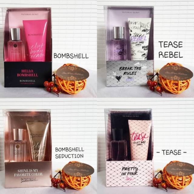 VICTORIA SECRET GIFT SET MIST Shopee Indonesia