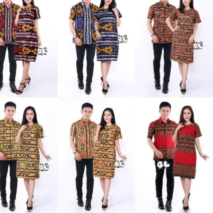 Recomended.. COUPLE DRESS KONDANGAN / BAJU NATAL / COUPLE DRESS SONGKET