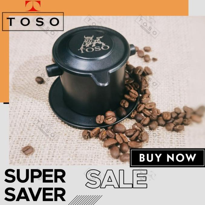 

[ COD ] TOSO BLACK LONG CAM SEKRUP VIETNAM DRIP COFFEE MAKER SARINGAN KOPI LIMITED EDITION Kode 1292