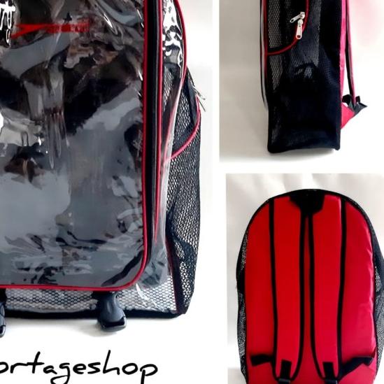 ➥ Tas renang SPEEDO mika jaring transparan ⅍