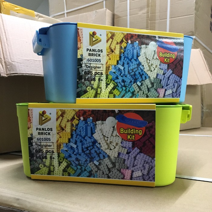 Mainan Anak Building Kit Panlos Brick Wange Designer 625 LEGO 601005