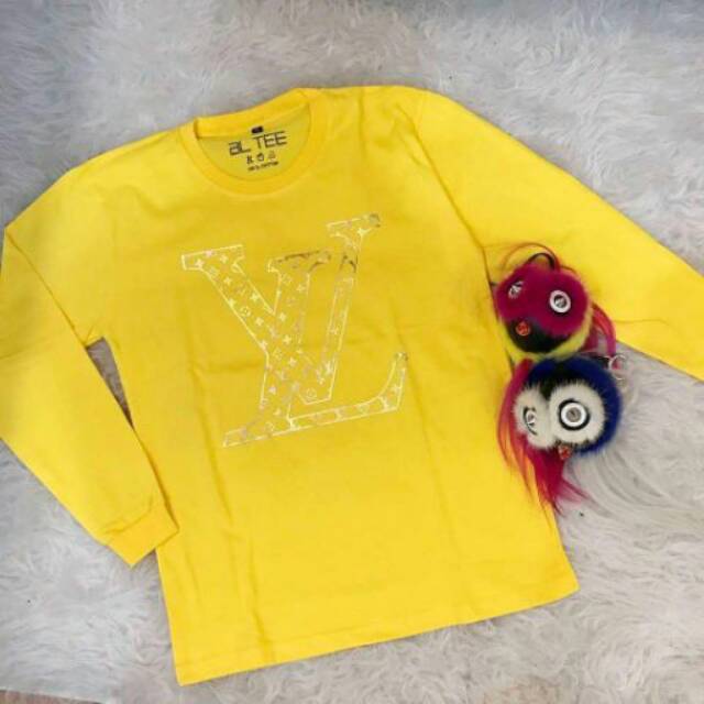 Kaos Louis Vuitton long sleeve  Import HK/ Branded tee