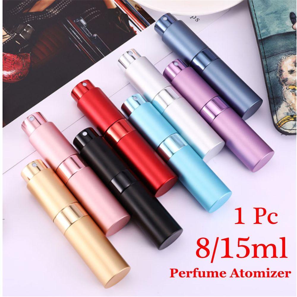 Nanas8/15ml Parfum Atomizer Baru Wanita Kecantikan Mini Travel Size Spray Case