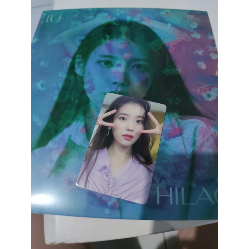 PHOTO CARD IU OFFICIAL HILAC VERS