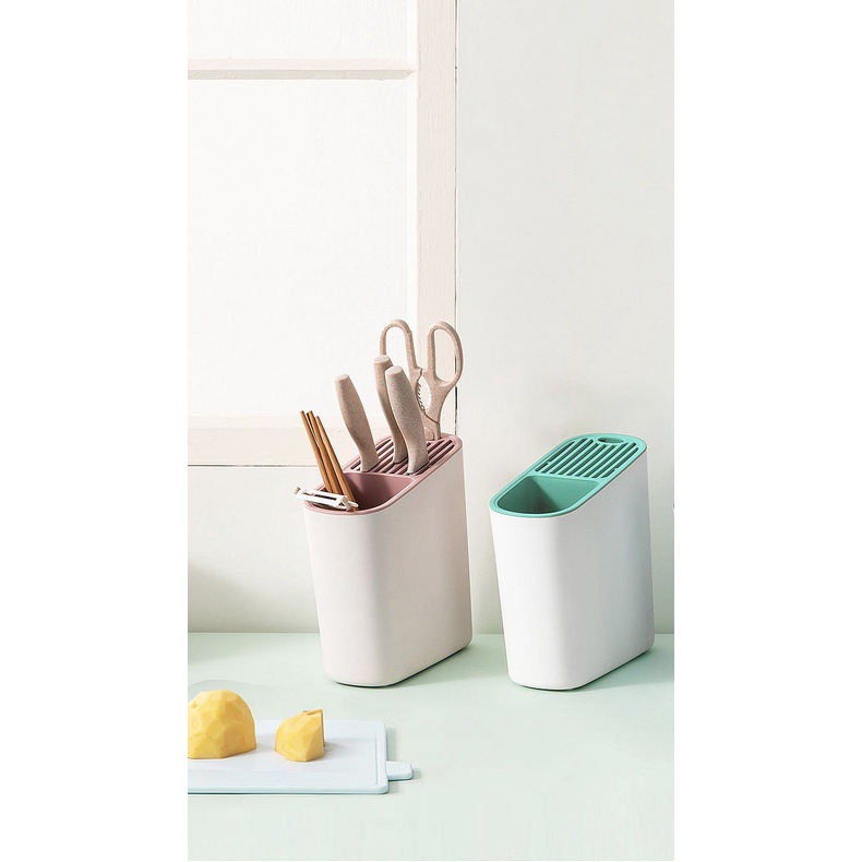 IDEALIFE IL-160a Knife Holder Tempat Simpanan Pisau Dapur - Wadah Pisau Dapur