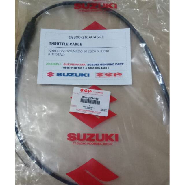 Kabel Gas Suzuki Tornado GS/GX ori SGP