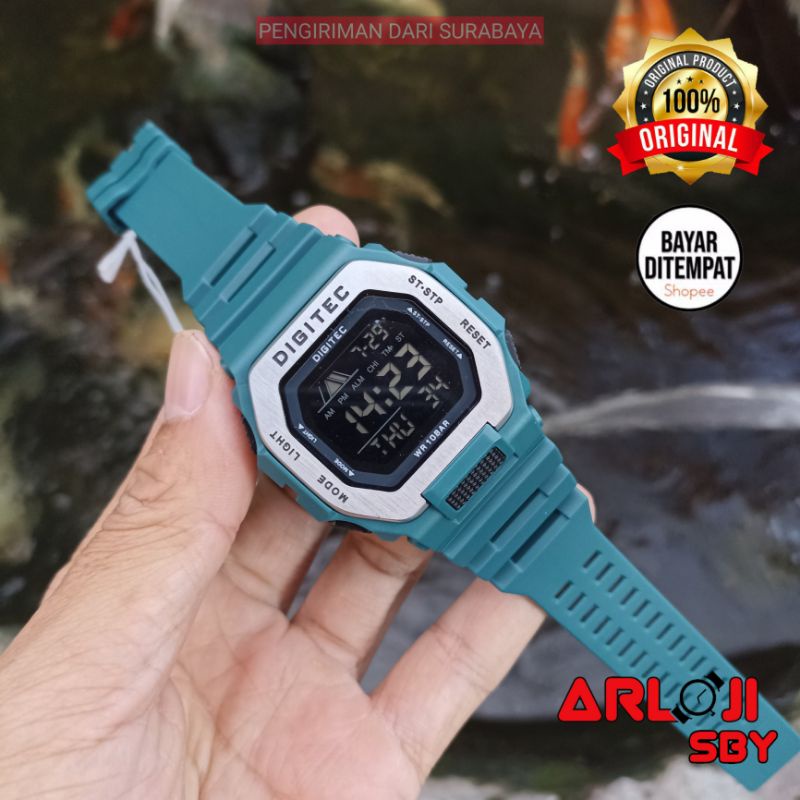 JAM TANGAN PRIA DIGITEC DG 5050 ORIGINAL TAHAN AIR 100M