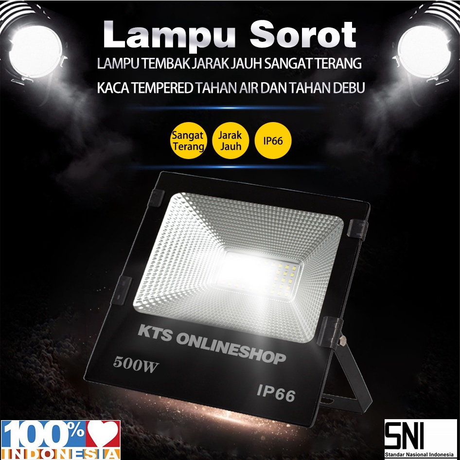 Lampu Sorot LED 300/500 Watt IP66 LED Flood Light Out Door