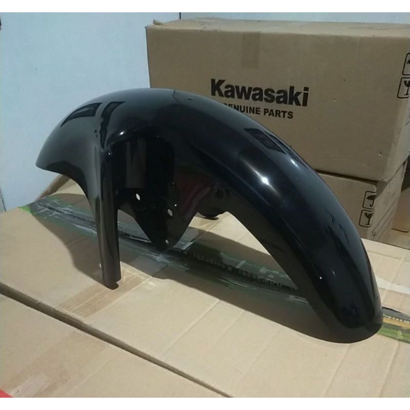 slebor depan Ninja RR original warna hitam KGP 35001-0062-20A