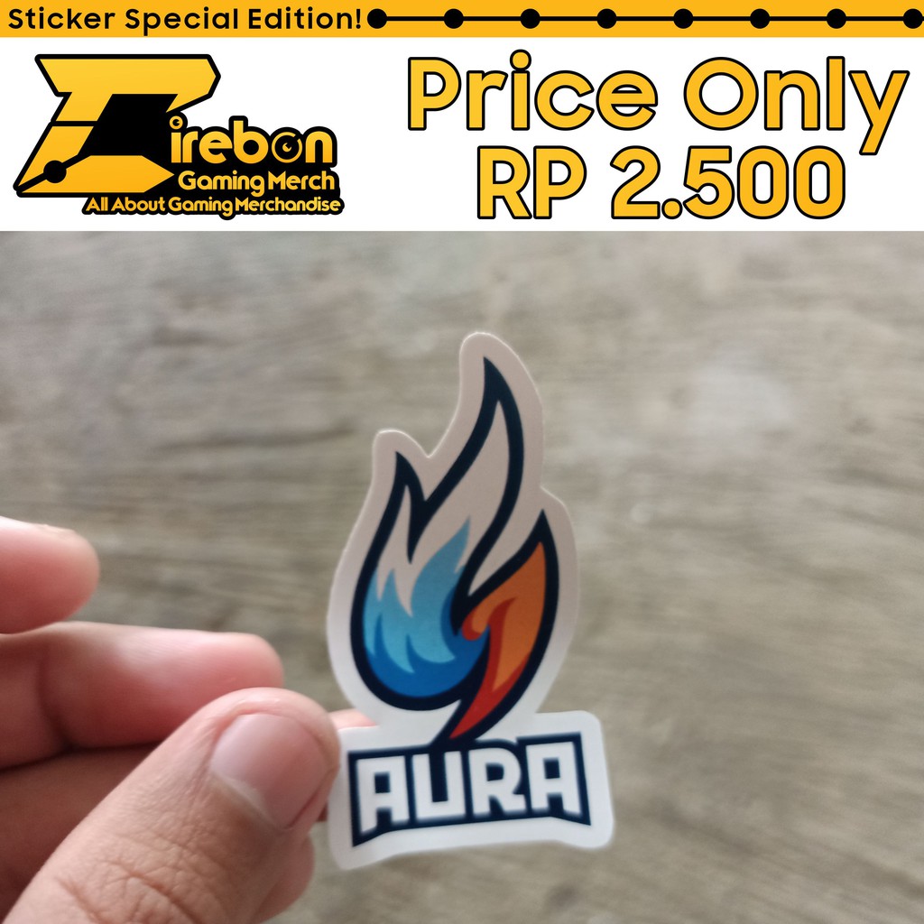 

Sticker Stiker Aura E-Sports Tail