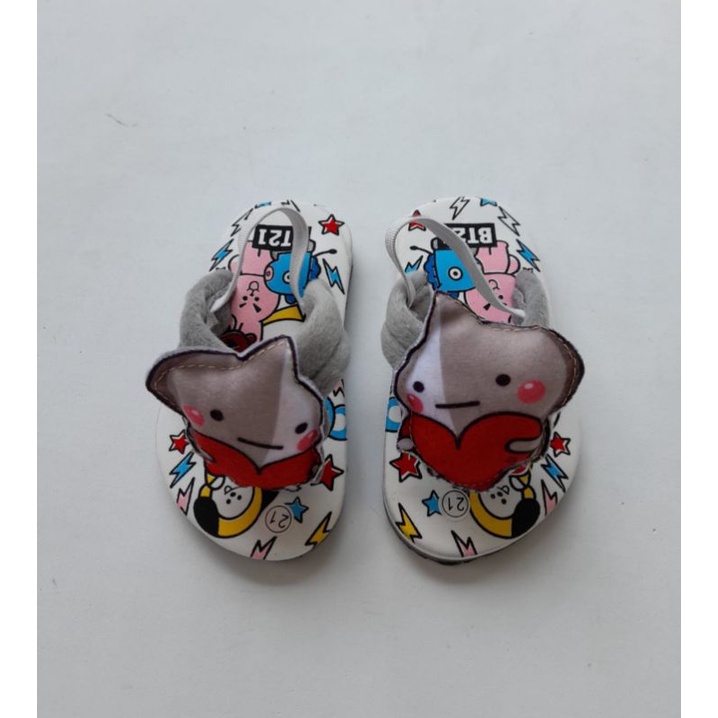 SANDAL BABY ANAK CANTIK MOTIP BT21 NEW