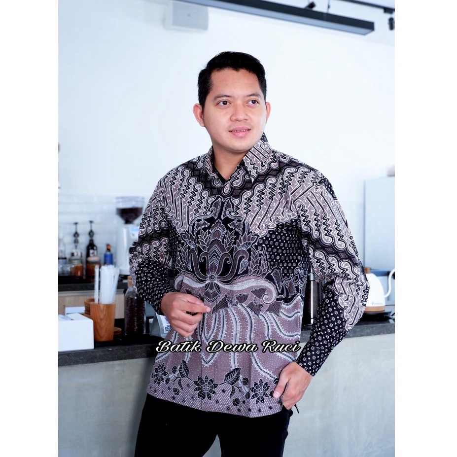 Batik Pria SATRIO AWU Full Furing Katun Halus Primisima High Quality