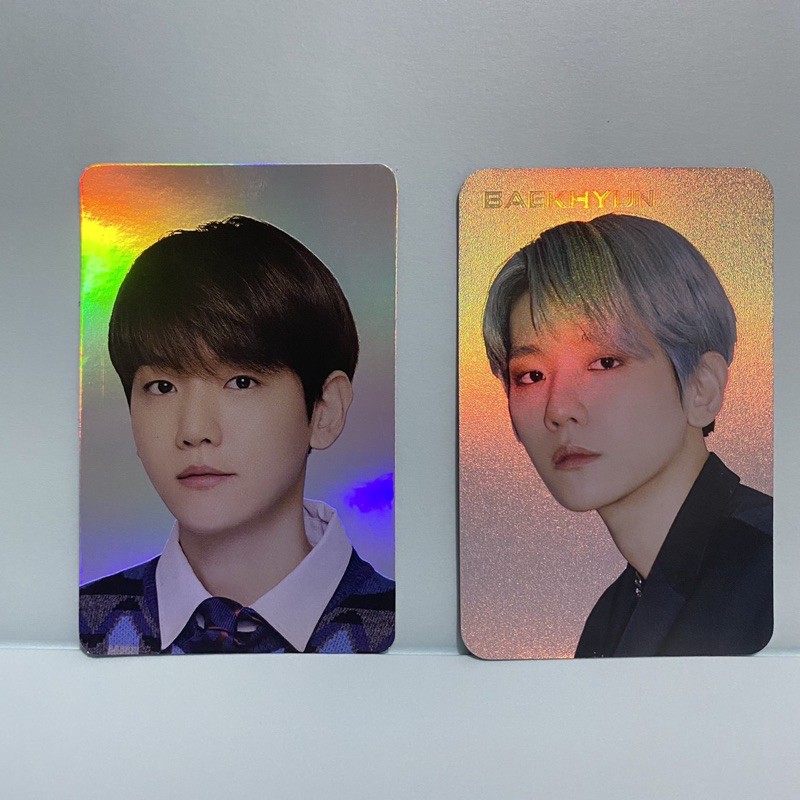 PHOTOCARD BAEKHYUN BENEFIT ALADIN EXO SG 2021 SUPERM