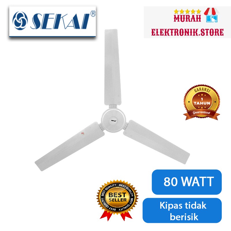 SEKAI Kipas Angin Gantung / Kipas Angin Plafon / Kipas Angin Langit - Langit 56 Inch - HCF 5683