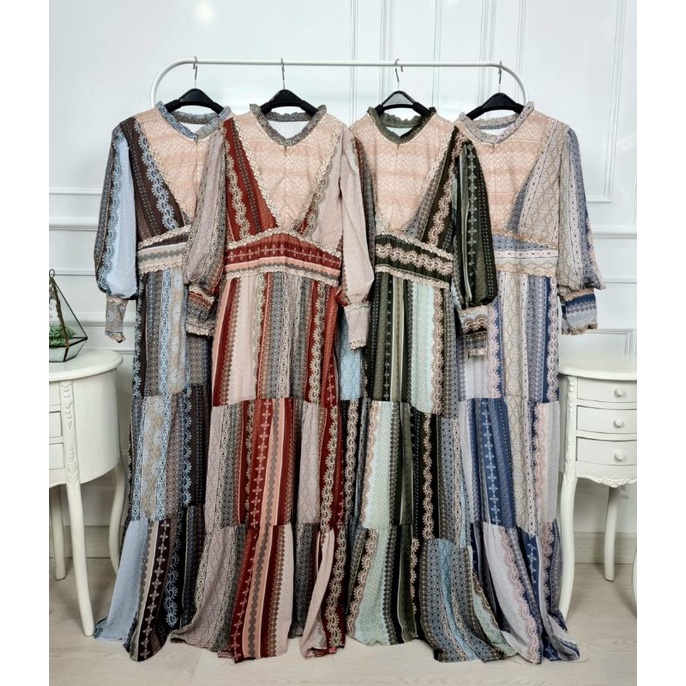 Gamis lesti batik original by meijiewang