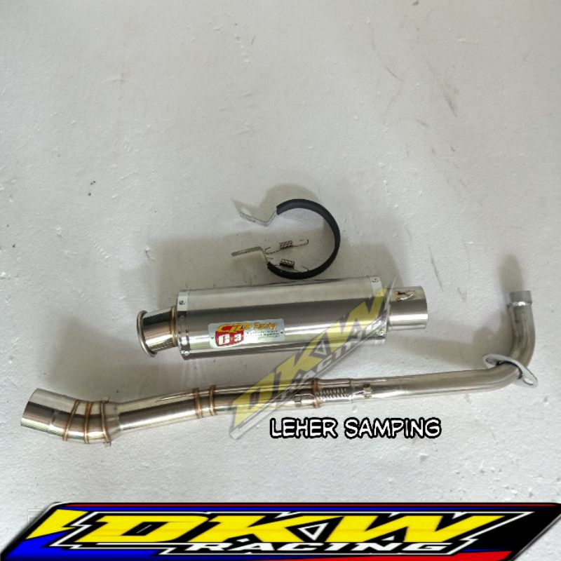 Knalpot Racing CLD Untuk Jupiter Z Vega Blade Jupiter Z1 Supra Karisma Grand Win Dll