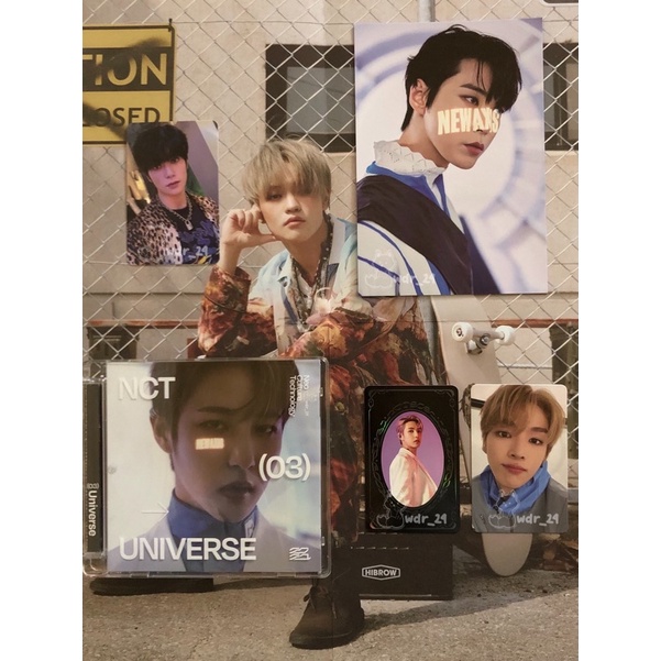 pc nct foledposter chenle poscard doyoung jewel renjun yb renjun pc sungchan