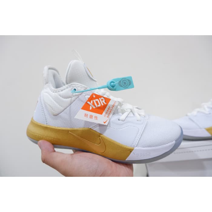 Realpict SEPATU BASKET KECIL NIKE PG3 LOW NASA APOLLO MISSIONS olahraga Running Sports