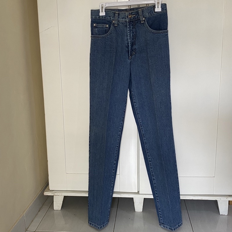 Celana jeans pria Versace ori