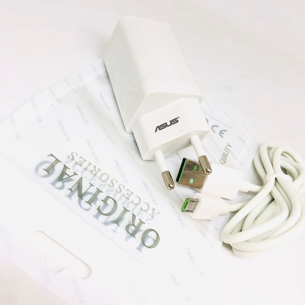 CHARGER XIAOMI VOOC CHARGING 2AMPERE 2PORT USB ORI 99% WHITE