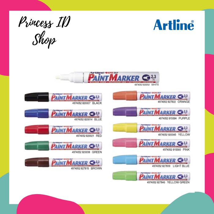 

SPIDOL WARNA PAINT MARKER ARTLINE EK-400XF