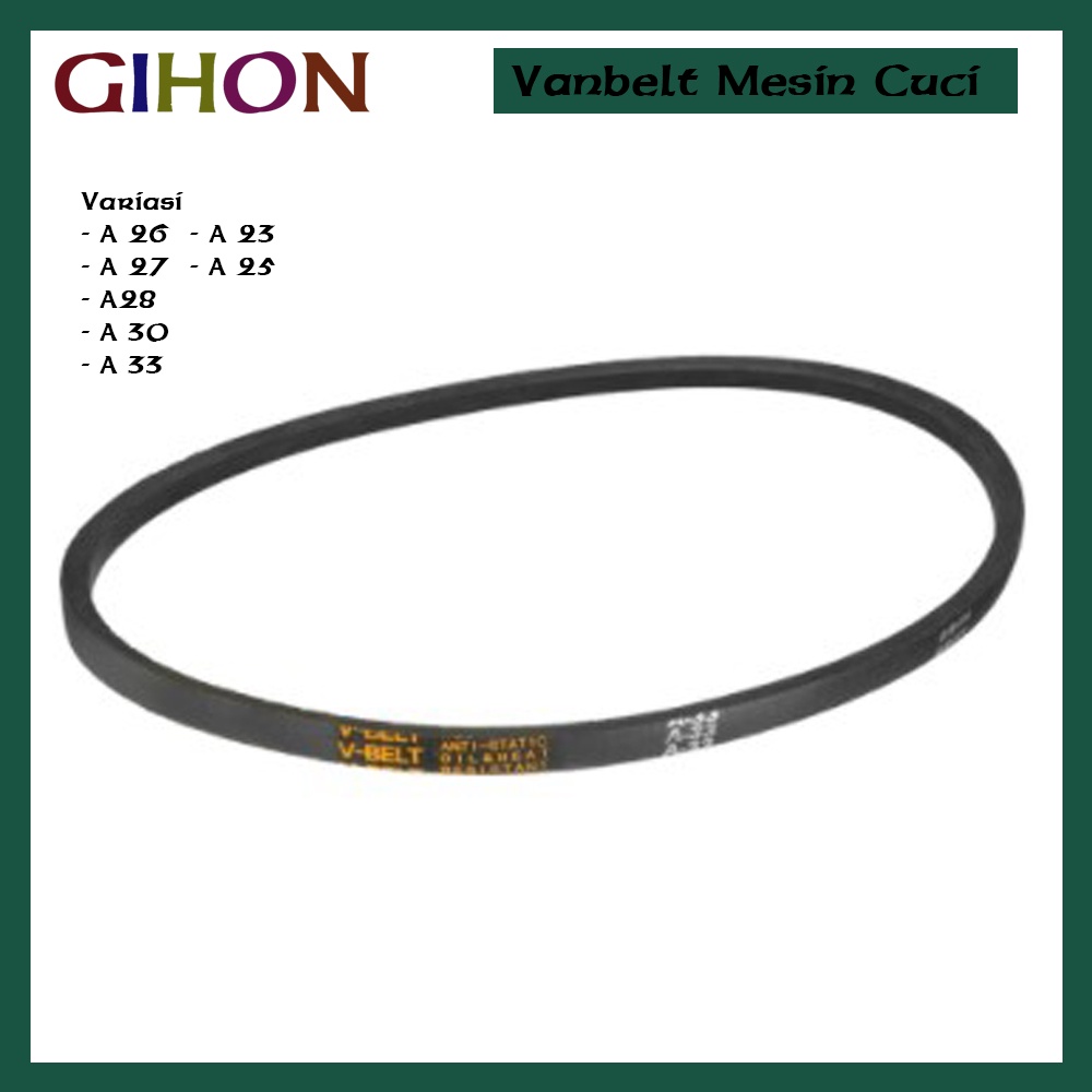 Van Belt Mesin Cuci A33 A27 A30 A23