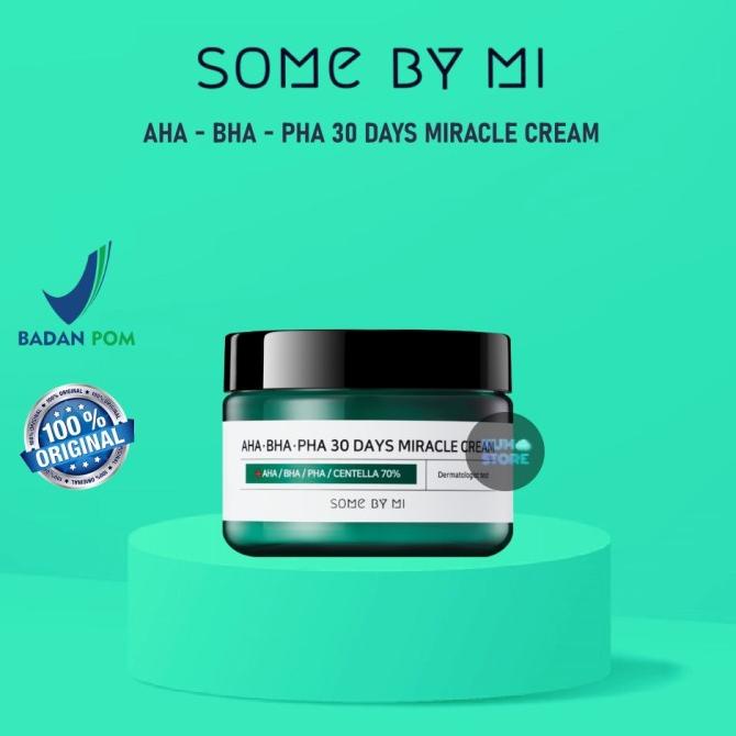 Jual Somebymi Some By Mi Aha Bha Pha 30 Days Miracle Cream 60 Gr Shopee Indonesia