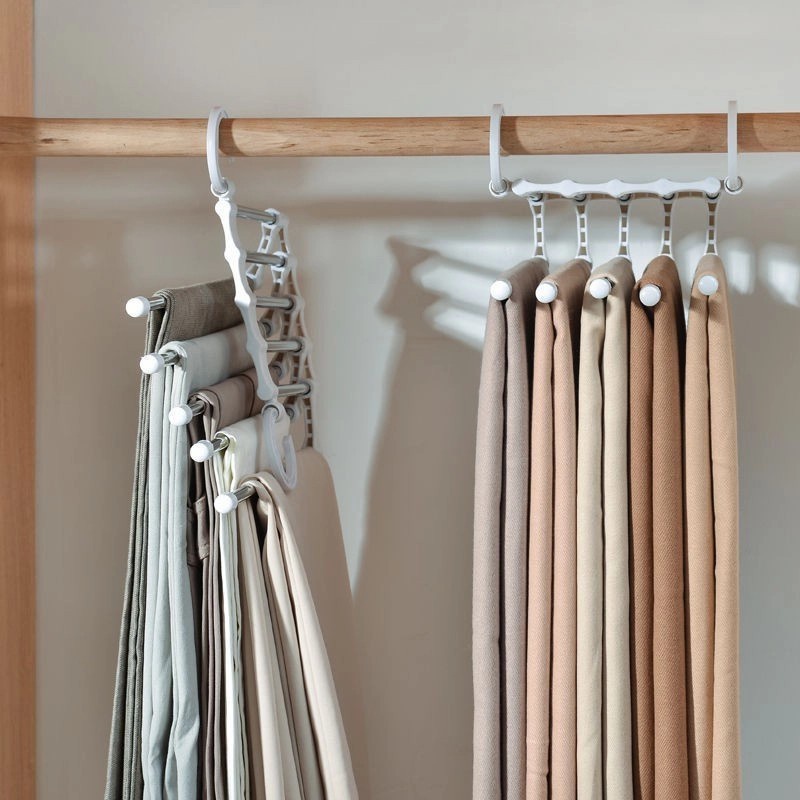 multifunctional pants rack - gantungan celana