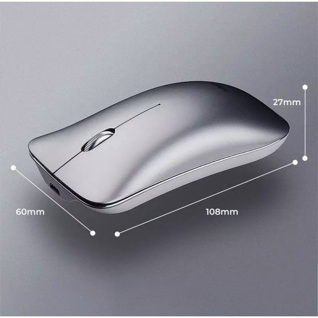 WEYES Mouse Wireless 2.4GHz Rechargeable USB Power Saving Silent Click