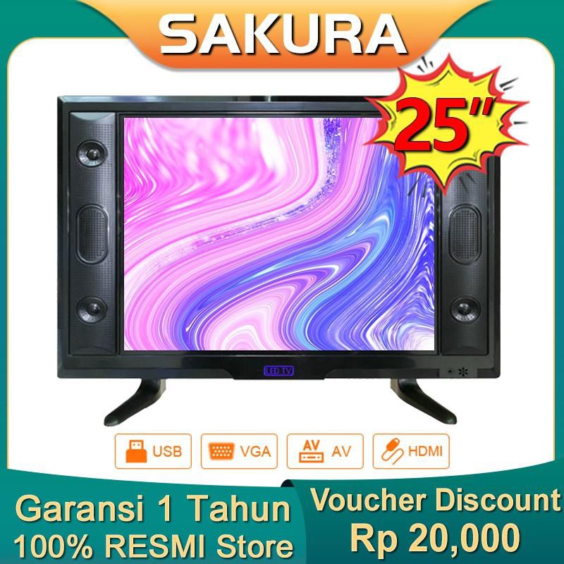 TV TERBARU Weyon Sakura TV LED 25 inch HD Ready Televisi Murah(TCLG-S25JWIDE) Limited