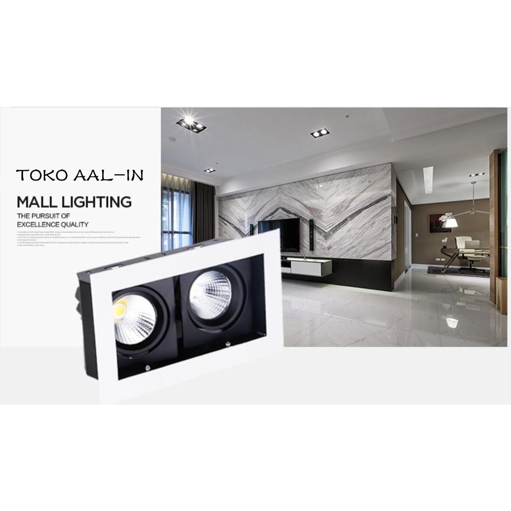Downlight Inbow kotak/ Down light kotak/ Lampu downlight LED/MR16