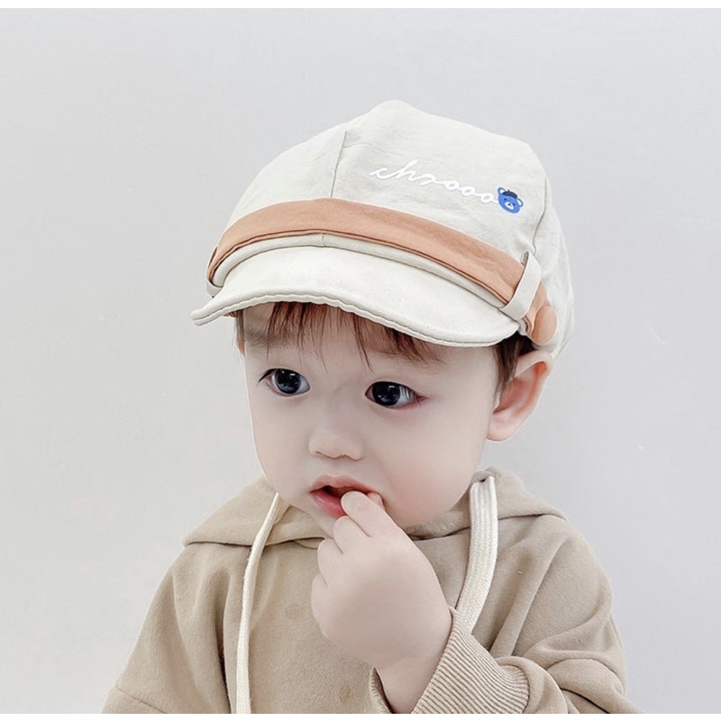 2 3 4 tahun Topi Beret Anak Bayi Balita Model Mooo Unisex Anak Laki Laki Anak Perempuan Import