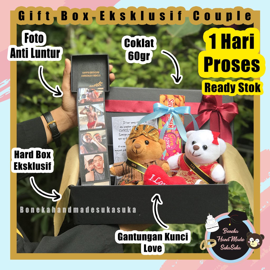 

KADO ULANG TAHUN / HADIAH ANNIVERSARY / PERNIKAHAN / WEDDING / BONEKA COUPLE | KADO UNTUK PACAR