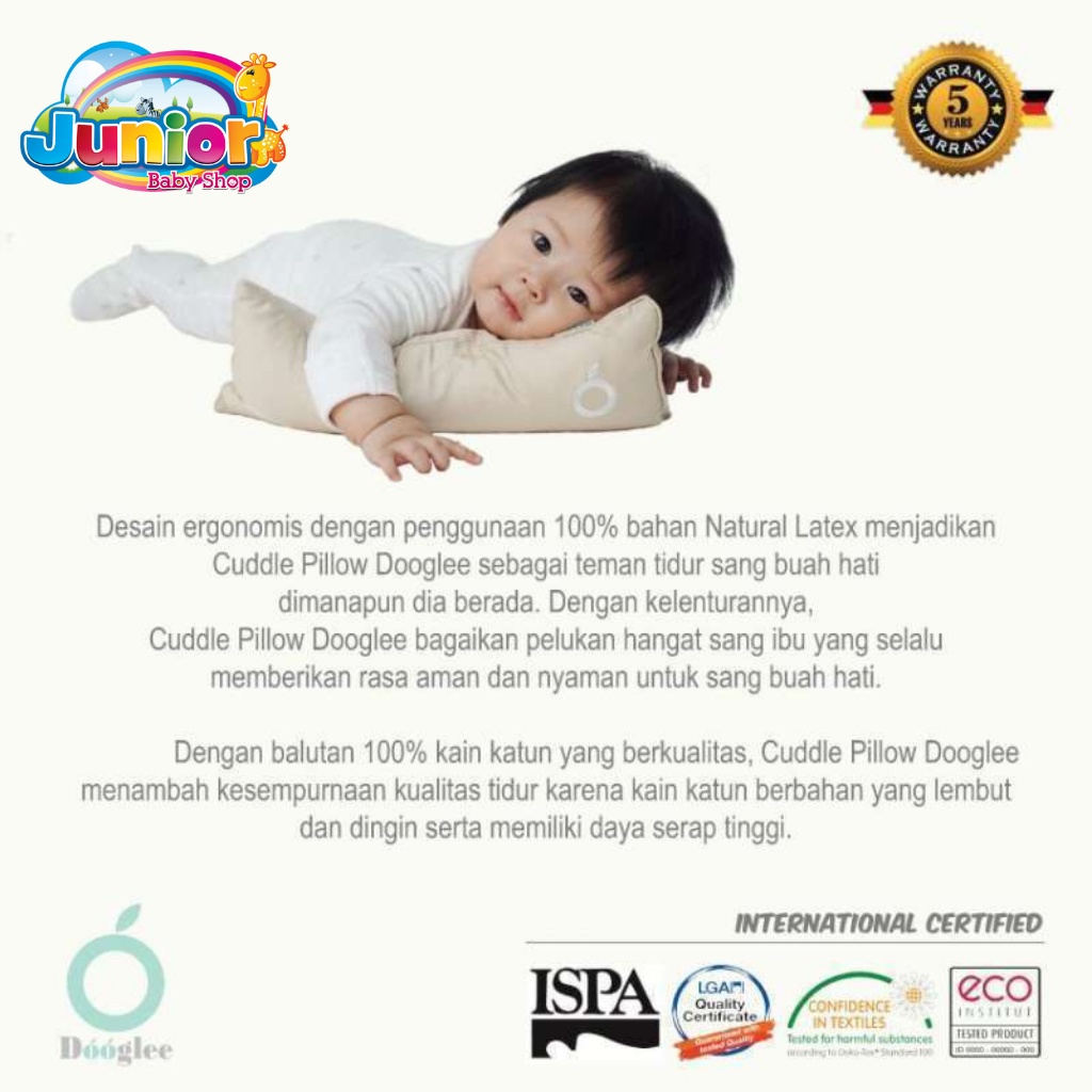 Dooglee Cuddle Pillow Support o+ / Guling Bayi