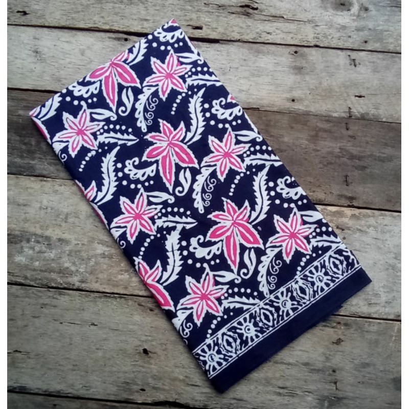 Kain Batik Cap Pekalongan Warna Ungu