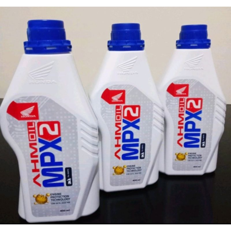 PAKET MURAH 3 BOTOL OLI AHM MPX2  ORIGINAL