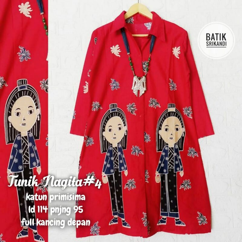 TUNIK Batik Nagita dan Tejo