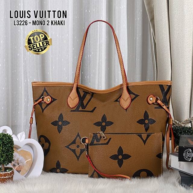 TAS LOUIS VUITTON WOMAN SET 2in1 L3226 AA NC Tas Impor Batam