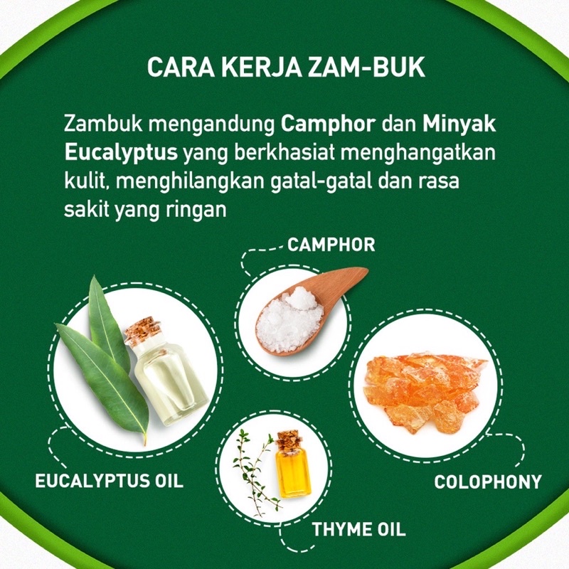 Zambuk obat pereda memar dan digigit serangga