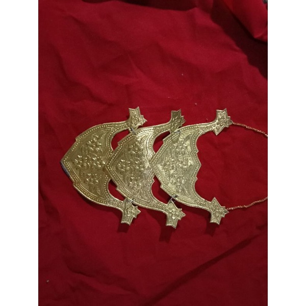 kalung adat Palembang//kalung tari adat palembang//kalung tari anak adat palembang