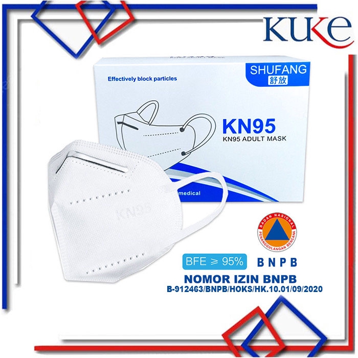 KUKE Masker  KN95 Disposable Mask KN95 Facemask Kesehatan 