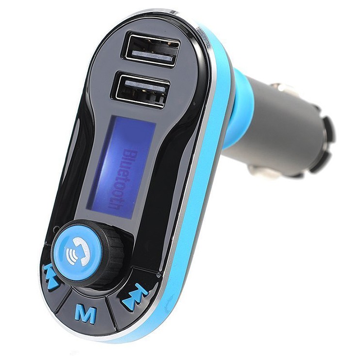 BT66 Bluetooth 2.1A Dual USB Car Charger Kit Handsfree Speakerphone MP3 Player FM Transmitter